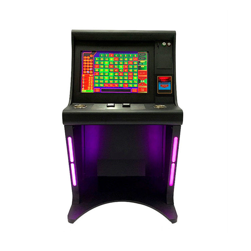 Gabinetes de madera de la máquina de juego de la mina de oro de Pog 510 con la pantalla táctil del LCD de 22 pulgadas