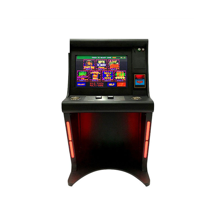 Gabinetes de madera de la máquina de juego de la mina de oro de Pog 510 con la pantalla táctil del LCD de 22 pulgadas