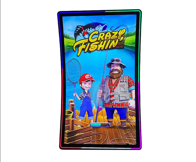 Color del negro de AC100-240V Arcade Slot Machine Screen Waterproof